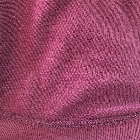 Women’s size small Danskin burgundy/maroon gently used short sleeved top - Picture 9 of 9